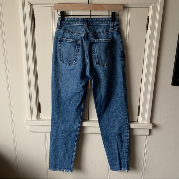 Reformation High Rise Cigarette Jeans in Dark Stone - Picture 5 of 6